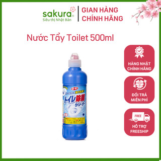 Nước Tẩy Toilet, Bồn Cầu 500ml Diệt Vi Khuẩn Kháng Khuẩn Sạch - Hàng nhập khẩu Nhật Bản