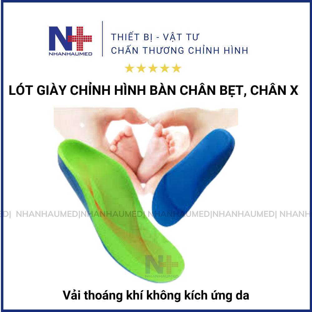 Lót Giày Chỉnh Hình Bàn Chân Bẹt Cho Trẻ Em, Lót Giày Bàn Chân Bẹt Tạo Vòm Cho Bé