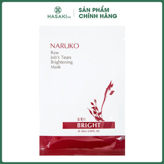 Mặt Nạ Naruko Ý Dĩ Nhân Đỏ Dưỡng Sáng Da 25ml (Mới) Hasaki Sản Phẩm Chính Hãng