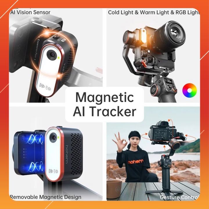 Hohem MTK-L02 - Cảm Biến AI Tích Hợp Đèn Trợ Sáng Cho Gimbal Chống Rung Hohem Isteay MT2 / Isteady M6