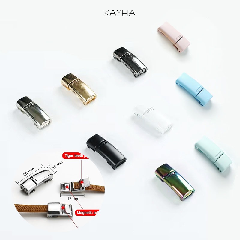 Khóa Nam Châm KAYFIA Cho Dây Giày Thể Thao Nam Nữ Trẻ Em Người Lớn - phụ kiện thông minh