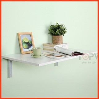 Mặt bàn học gấp gọn thông minh TopV làm việc tại nhà học sinh sinh viên nhỏ gọn mini gắn xếp treo tường TopVHCM