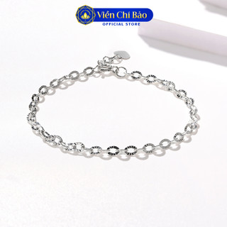 Lắc tay bạc nữ Hoa nhí chất liệu bạc 925 - Viễn Chí Bảo L400186
