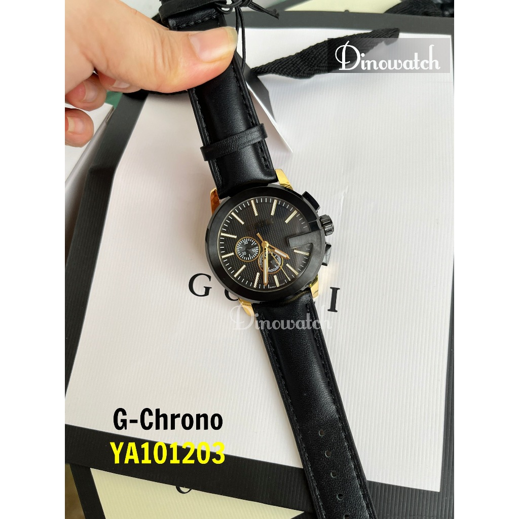 Đồng hồ nam G-chrono YA101.2 , dây da , size 44mm