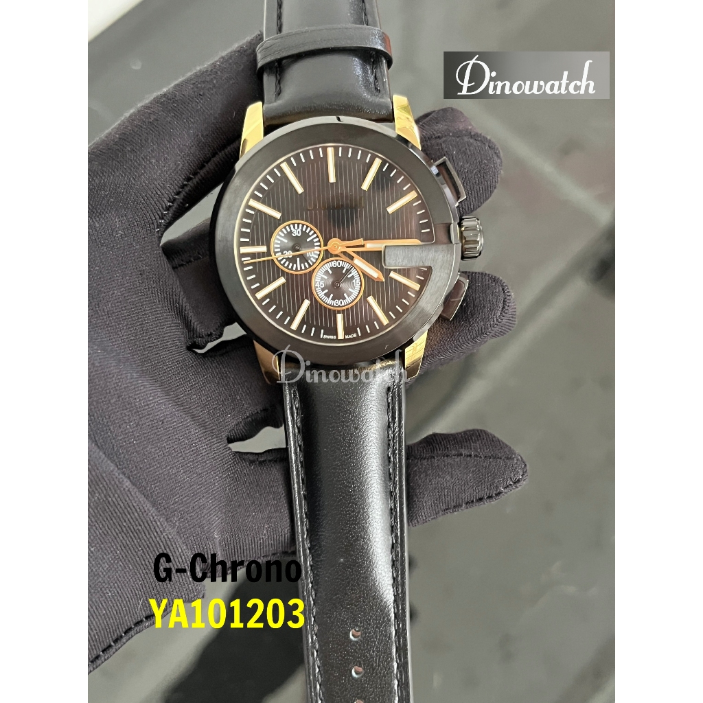 Đồng hồ nam G-chrono YA101.2 , dây da , size 44mm