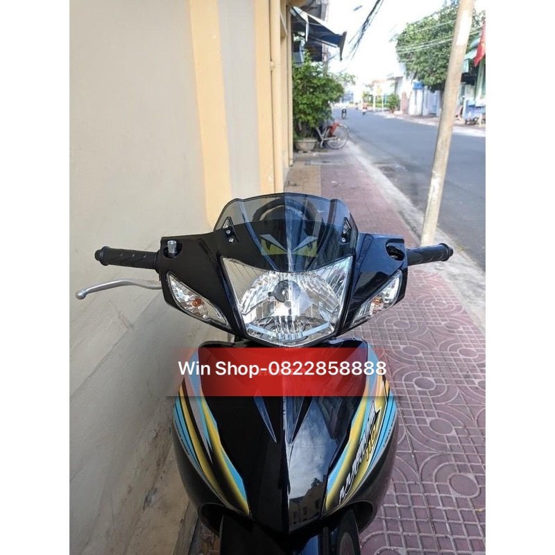 Kính  Chắn Gió Zhipat Chính Hãng Lắp cho Xe Wave A 50cc -100cc/ Wave 110cc 2006 - 2024 Bảo Hành 1 Năm