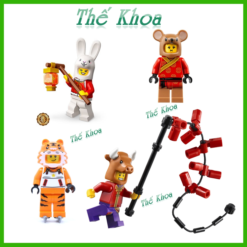 Nhân Vật  Tết Tách Set 80106 80109 80111 Chính Hãng