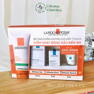 Bộ sản phẩm chống nắng và giảm mụn toàn diện La Roche-Posay