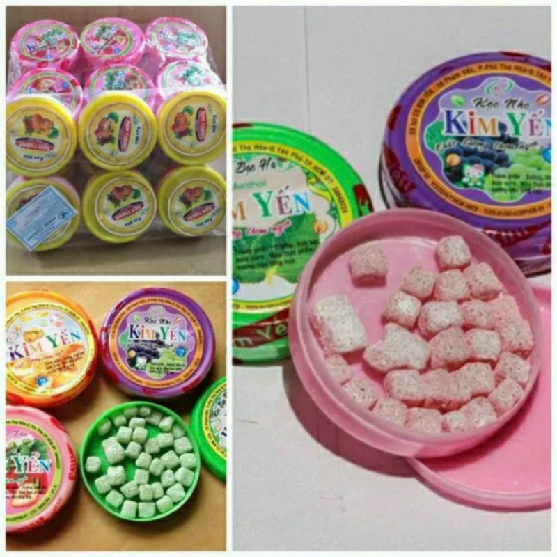 (HÀNG MỚI) SỈ 10 LÓC 60 HỘP KẸO DẺO KIM YẾN TUỔI THƠ LOẠI NGON