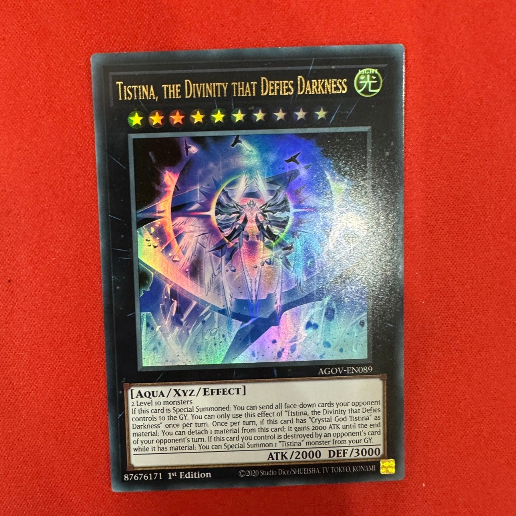 Tistina, the Divinity that Defies Darkness