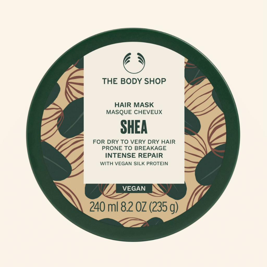 Mặt nạ dưỡng tóc The Body Shop Shea Intense Repair Hair Mask 240ml