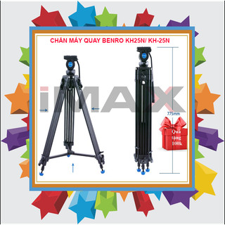 CHÂN MÁY QUAY BENRO KH25N + QUÀ TẶNG