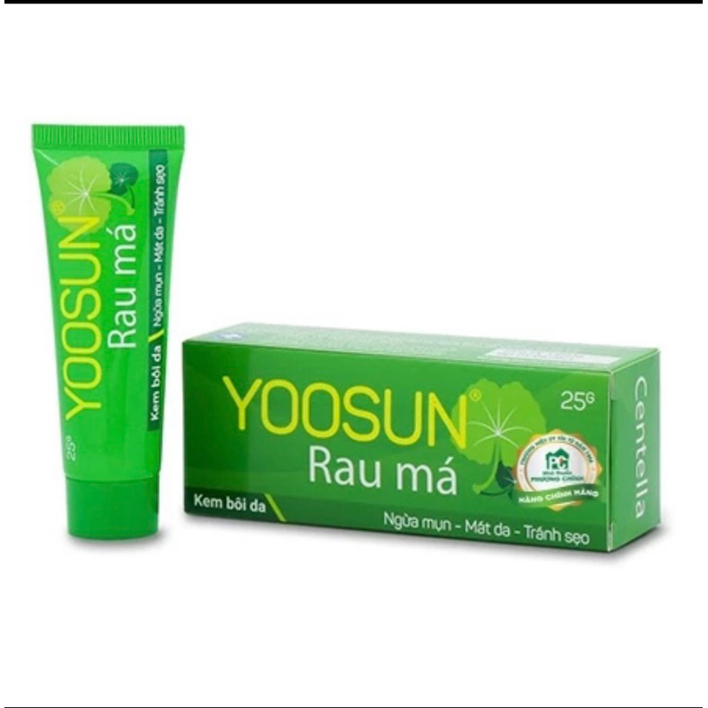 Yoosun rau má ngừa rôm sẩy,mẩn ngứa,hăm tã,muỗi đốt cho bé,kem ngừa sẹo mụn giảm thâm từ thảo dược