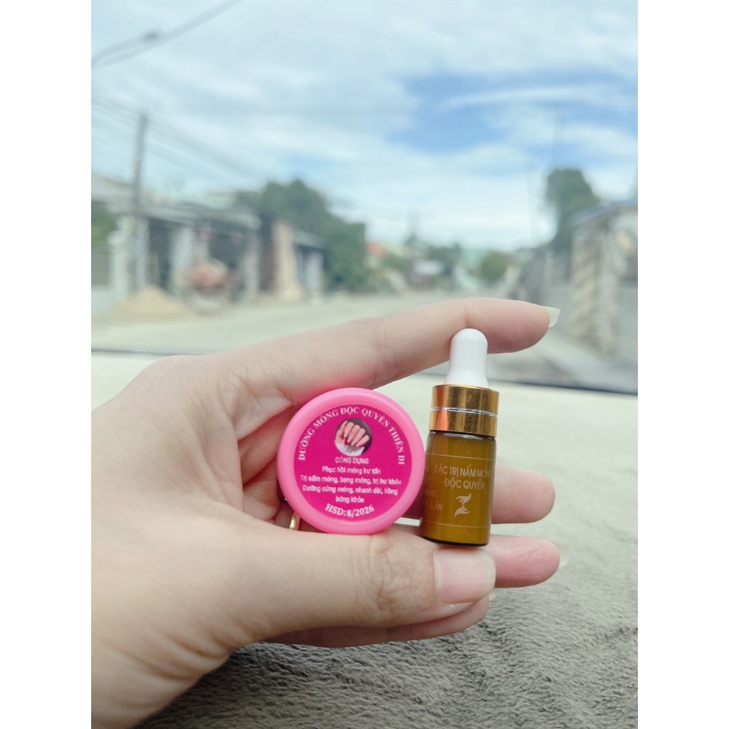 Combo 1 serum và 1 dưỡng móng đánh bay nấm móng, hư khóe, bọng móng và giúp móng nhanh dài cứng cáp
