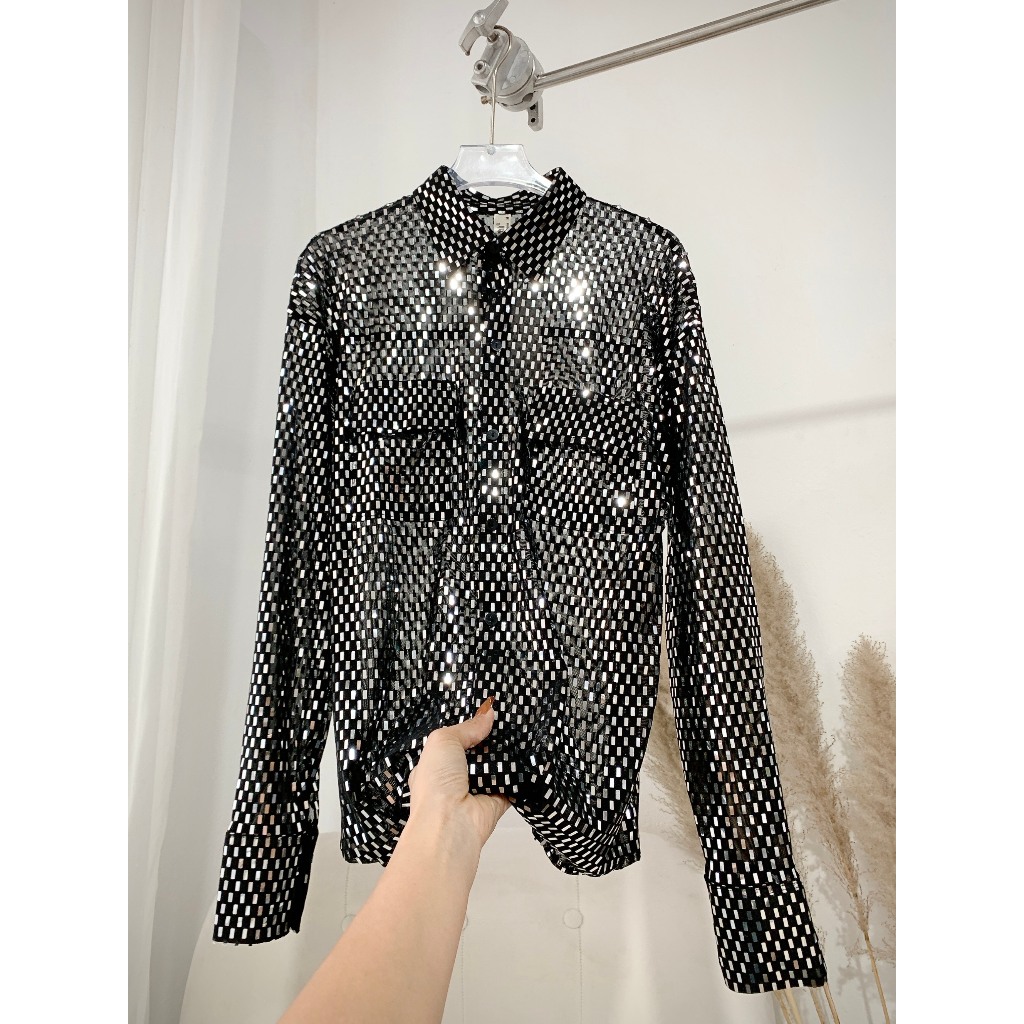 Sơ Mi Nhũ Cao Cấp Nhà Vy Anh