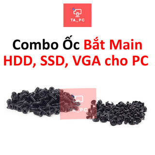1 túi 20 ốc các loại bắt main/ ssd/ hdd/ vga/ nguồn lắp pc đầy đủ