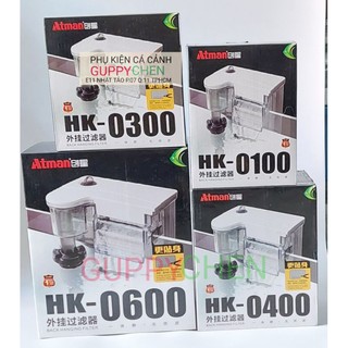 Lọc thác hiệu atman hk-0100 | hk-0300 | hk-0400 | hk-0600 - chất lượng lọc tốt và sang chảnh