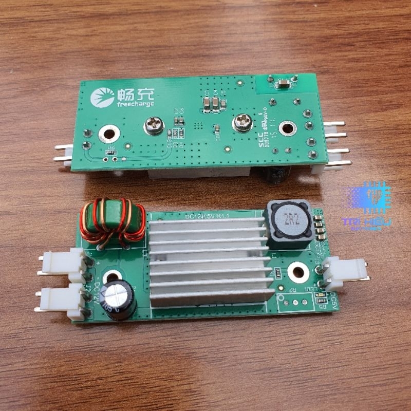 Mạch hạ áp 5V 5A IC FR9809 BUCK đồng bộ hiệu suất cao