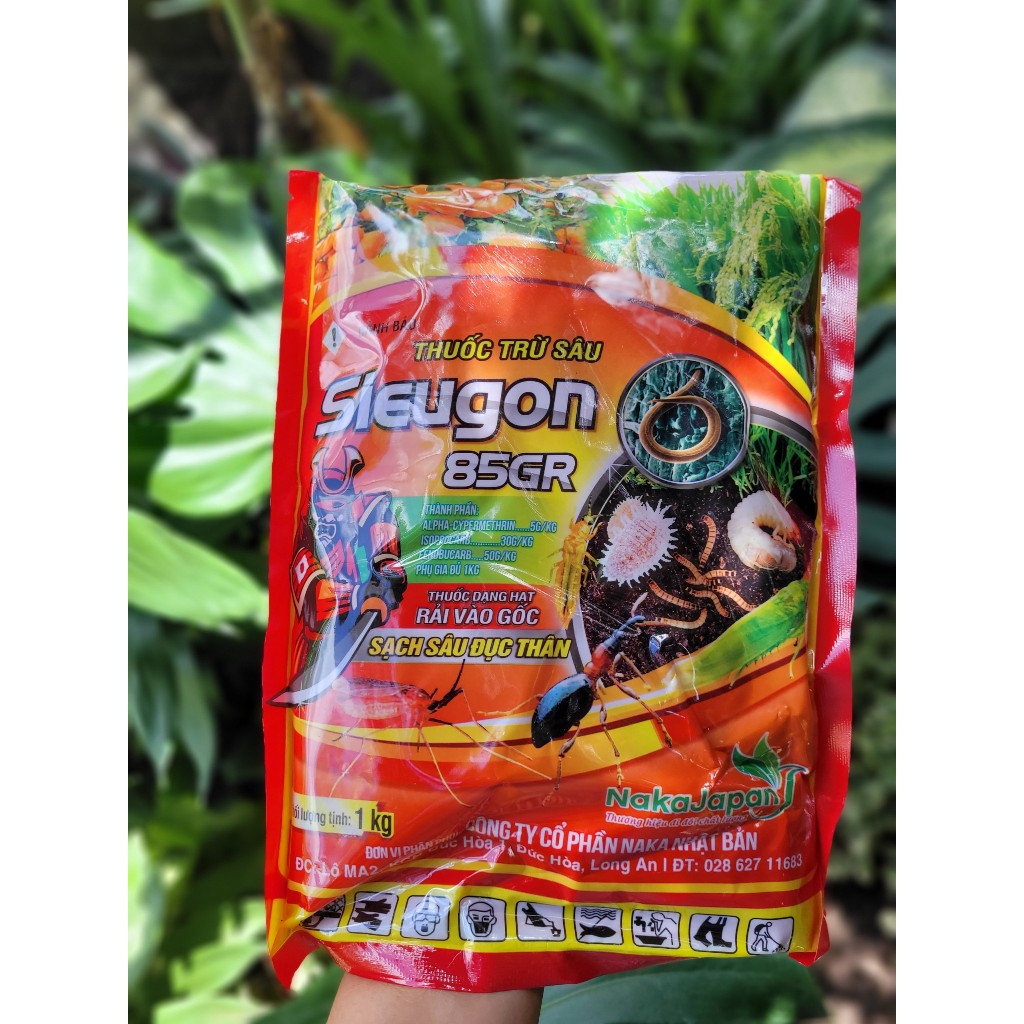 SIEUGON dạng rãi trị đuông dừa, bọ khoai, tuyến trùng gói 1kg