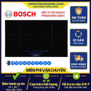 ) bếp từ đôi bosch ppi82560ms new