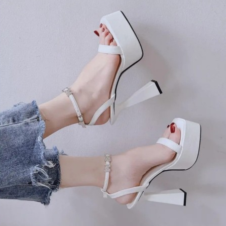 Sandal Đúp Nữ 12cm Ngọc Trinh Store Gót Đế Dày Phù Hợp Đi Tiệc, Đi Cưới_MÃ 059_L1A. | BigBuy360 - bigbuy360.vn