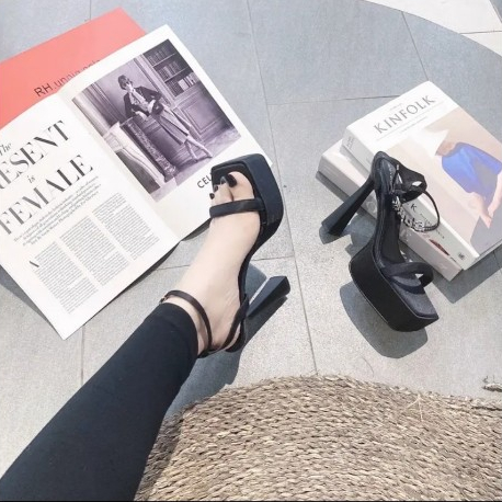 Sandal Đúp Nữ 12cm Ngọc Trinh Store Gót Đế Dày Phù Hợp Đi Tiệc, Đi Cưới_MÃ 059_L1A. | BigBuy360 - bigbuy360.vn