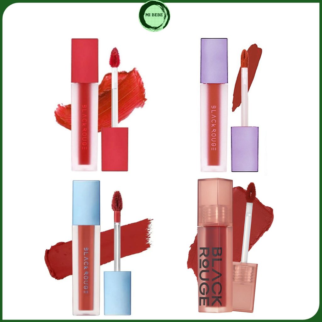 Son Kem Black Rouge Air Fit Velvet Tint Ver 9 Acoustic Mood A51 A52 36,7g - Mibebe