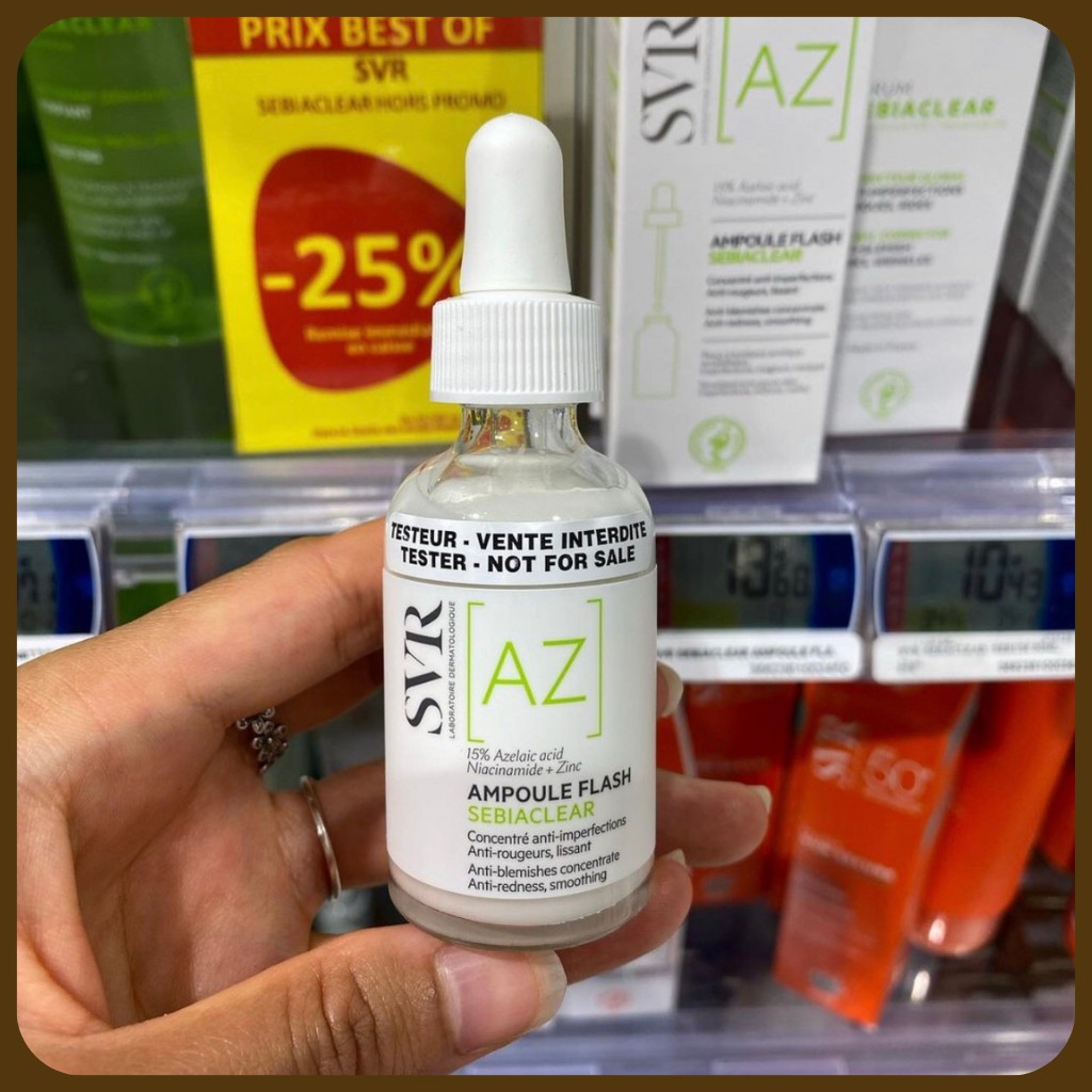 Tinh chất Ampoule và Serum Sebiaclear AZ Ampoule Flash 30ml