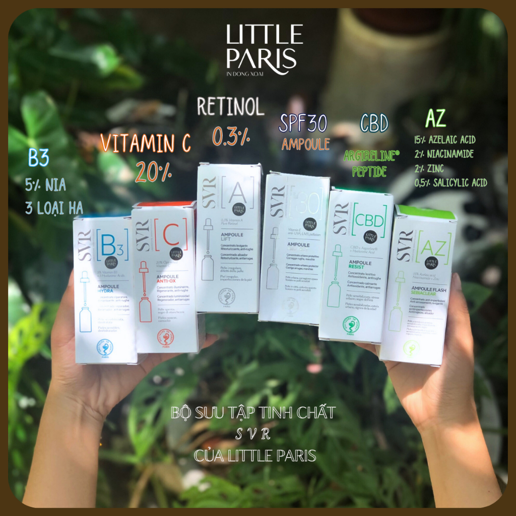 Tinh chất Ampoule và Serum Sebiaclear AZ Ampoule Flash 30ml