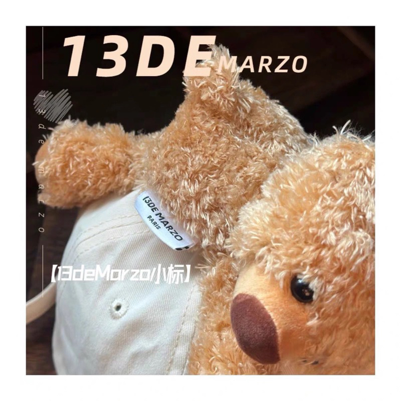 Mũ lưỡi trai kèm gấu 13demazo thời trang