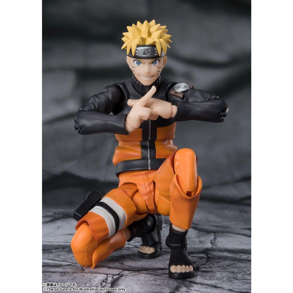 Mô hình nhân vật Uzumaki Naruto 2.0 SHF Bandai Chính hãng