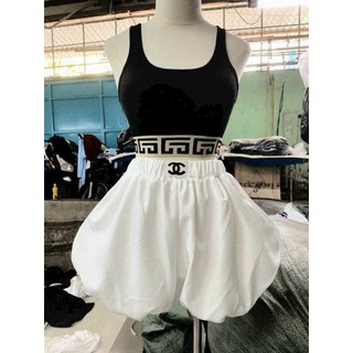 🍒🍒🍒quần đùi bí nhung phồng phong cách mới đính dấu x quần lưng thun mẫu mới 2023 utrrb