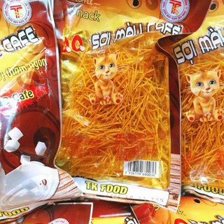 10 gói snack sợi cà phê