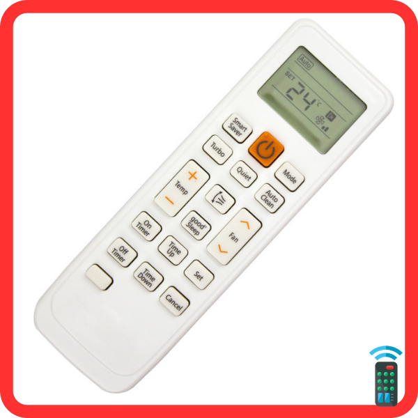 Điều khiển máy lạnh SAMSUNG nút cam Inverter - Giá rẻ kèm Pin