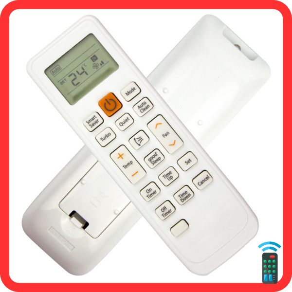 Điều khiển máy lạnh SAMSUNG nút cam Inverter - Giá rẻ kèm Pin