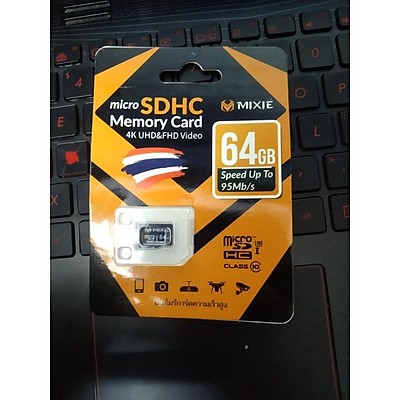Thẻ nhớ MIXIE 64G - U3 tốc độ 95M/s bảo hành 3 năm