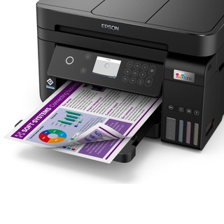 Máy In Phun Màu Đa Năng Epson EcoTank L6270 (Bao Gồm Bộ Mực Chính Hãng Đi Kèm)