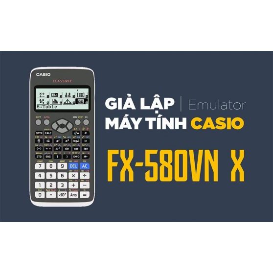 Máy Tính Casio FX-580VN X Dành Cho Học Sinh Cấp 2 Cấp 3 .MÁY TÍNH CASIO HỌC SINH SINH VIÊN -Máy Tính Casio FX 580VN.