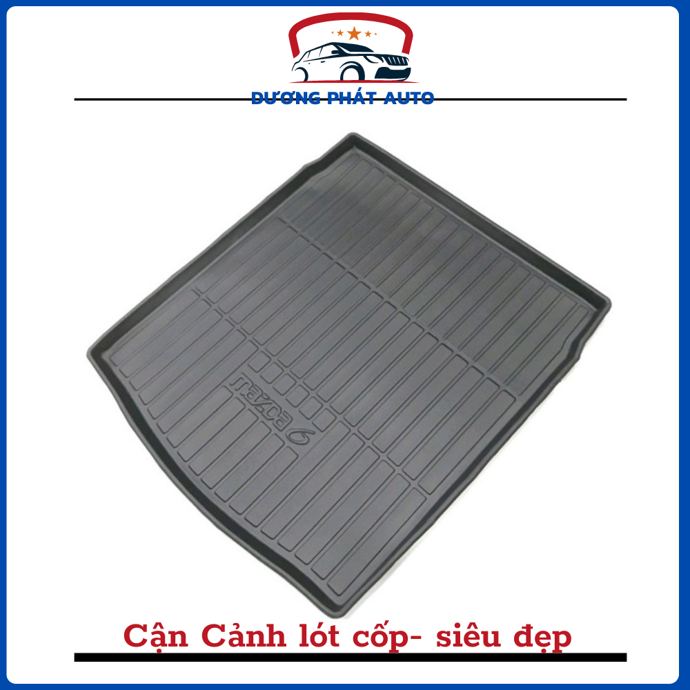 Lót Cốp Nhựa Dẻo Xe Mazda 6 đời 2014- 2023 - hàng không mùi, không thấm nước