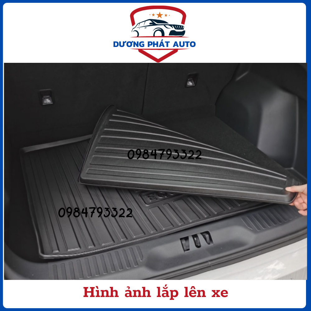 Lót cốp nhựa dẻo xe FORD Fiesta  nhựa dẻo cao cấp, không mùi, không thấm nước