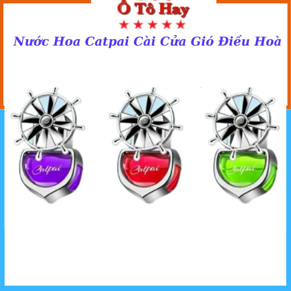 Quạt Nước Hoa Cài Cửa Gió ô tô Catpai 8 Cánh Cao Cấp,Siêu Thơm,An Toàn Khi Sử Dụng