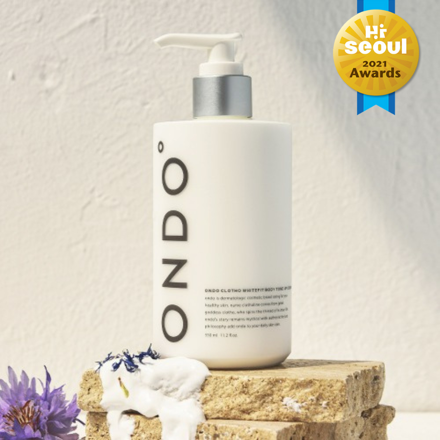 Kem Dưỡng Trắng Nâng Tone Body Ondo Clotho Whitefit Body Tone Up Cream 330ml