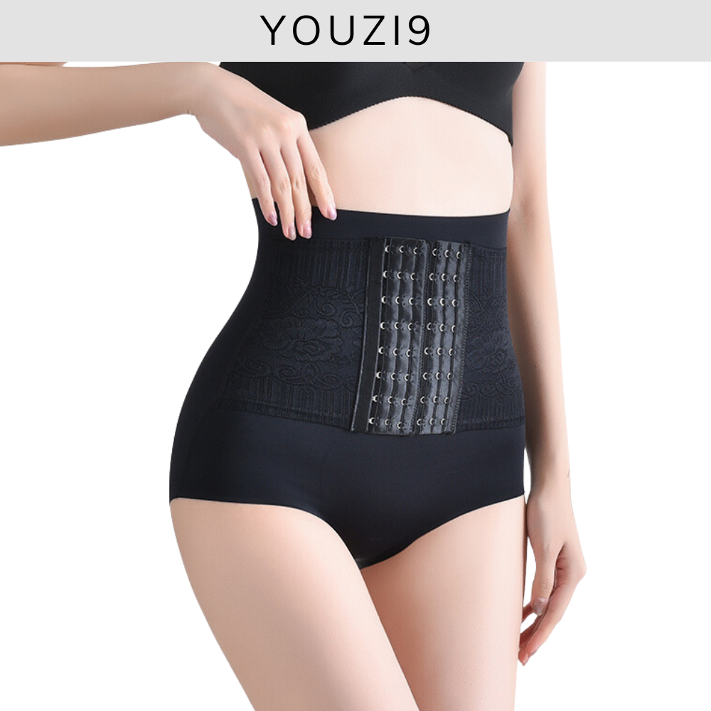 Quần gen nịt bung dưới YOUZI9 gen bụng, nâng mông chất liệu đúc Su