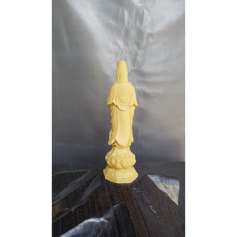 Tượng Quan Âm Bồ Tát, thờ cúng hoặc để xe ô tô, cao 20cm