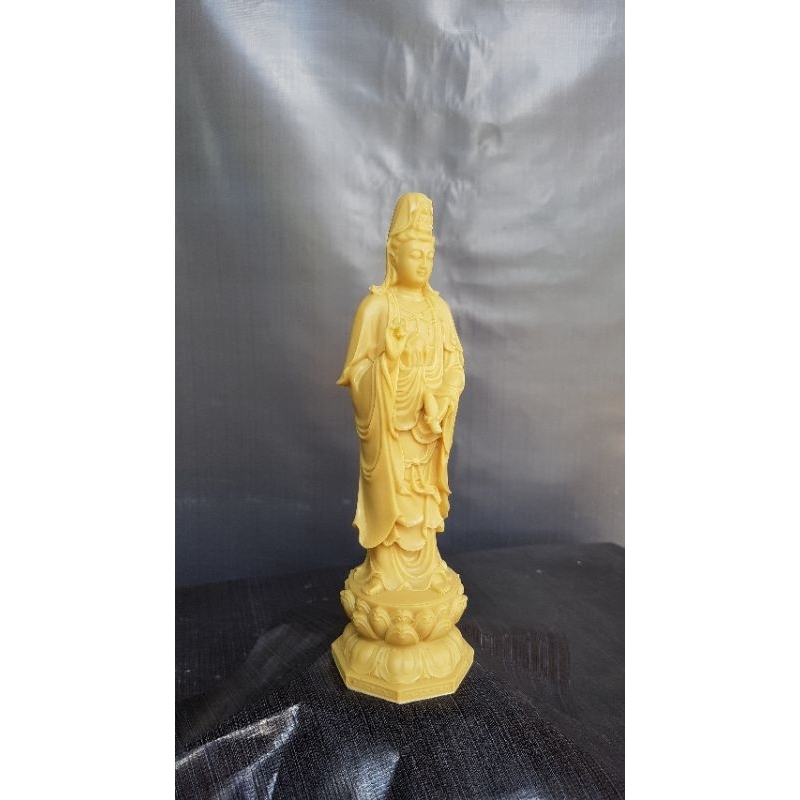 Tượng Quan Âm Bồ Tát, thờ cúng hoặc để xe ô tô, cao 20cm