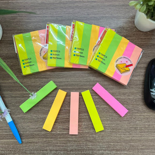 Giấy note 5 màu 7,5cm 100 tờ/xấp