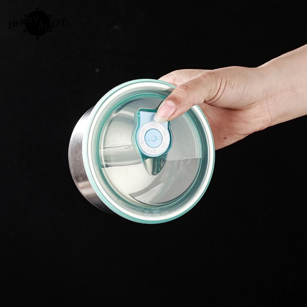 Bát / Tô dáng tròn đựng bảo quản thực phẩm Inox 304 có nắp đậy tiện dụng