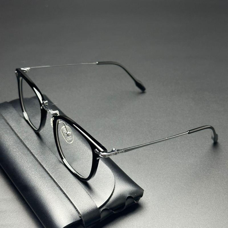 KINHLEGIASI | Mắt kính nam nữ Sliver Hearts, Gọng kính giả cận thời trang đẹp, thư sinh.