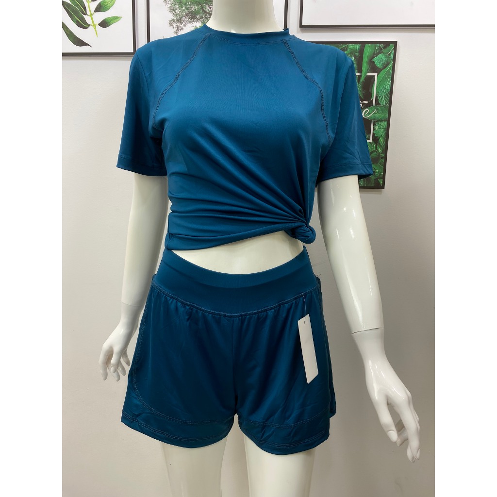 ĐỒ TẬP GYM YOGA ÁO THUN QUẦN ĐÙI MẪU MỚI 112