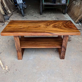 Bàn sofa gỗ me tây 115x55x5cm